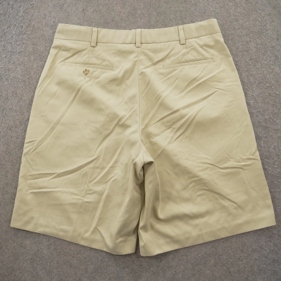 Pantalones Cortos Nike Tiger Woods Para Hombre 34 Beige Plisado Golf Relajado Informal Foto 2 de 4