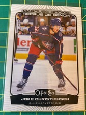 2022-23 O-Pee-Chee Marquee Rookie # 575 Jake Christiansen RC