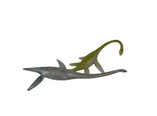 Safari Ltd Dinosaur Toy Lot Miniature Elasmosaurus Set 2 Versions RETIRED