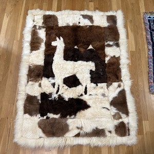 Real Alpaca throw or blanket