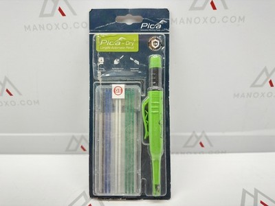 Pica 3030 + 4040 Dry Pen including 1 Count (Pack of 1), Green, Blue, W