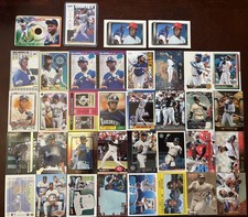 Ken Griffey Jr. lot of 139 cards Mariners Reds 1989 Fleer Donruss rookies RC