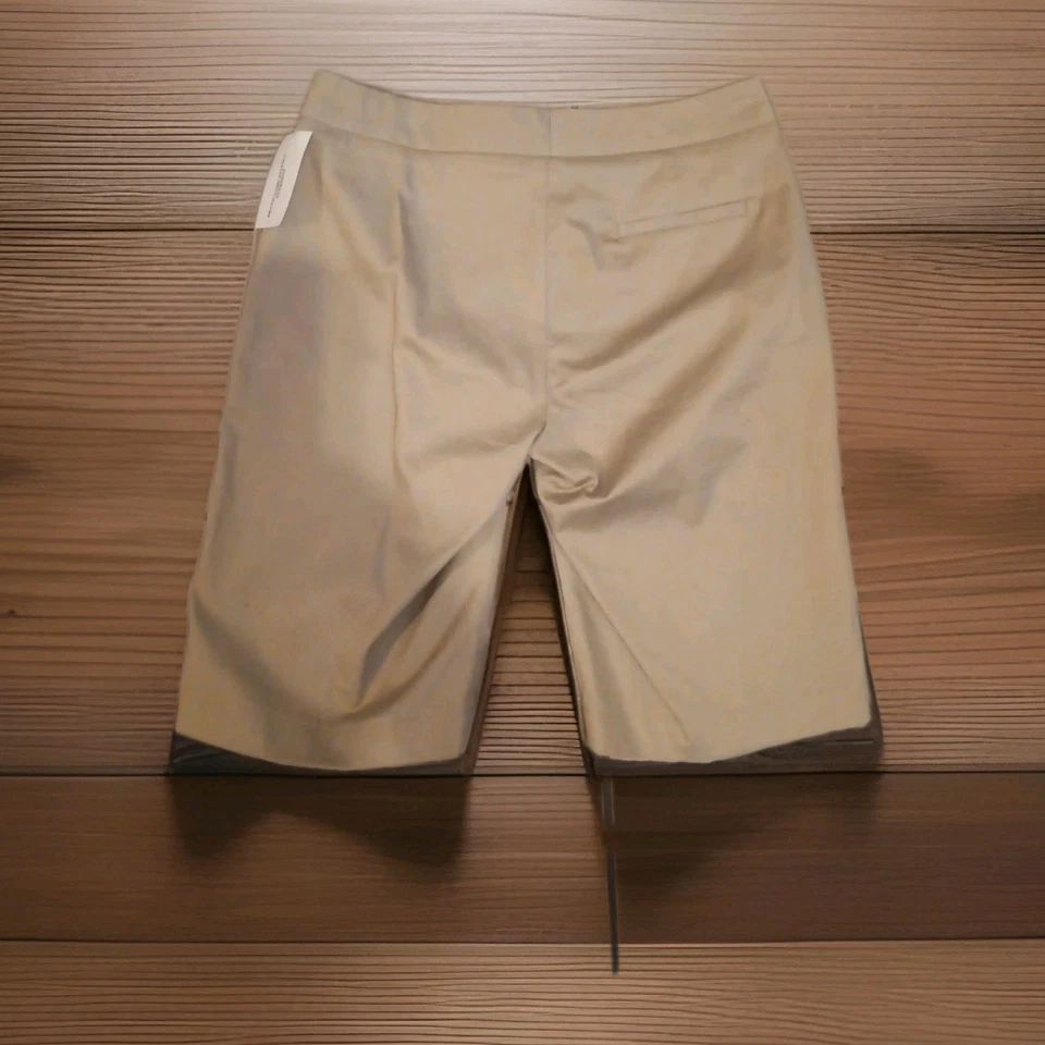 Bermudas Willi Smith para mujer talla 6 - 97 % mezcla de algodón tostado nuevas (etiqueta de departamento) Foto 3 de 4
