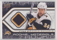 2009-10 Upper Deck Rookie Materials Chris Butler #RM-CB x4f