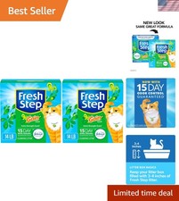 Clumping Cat Litter with Febreze Gain Scent, Long Lasting Odor Control Kitty ...