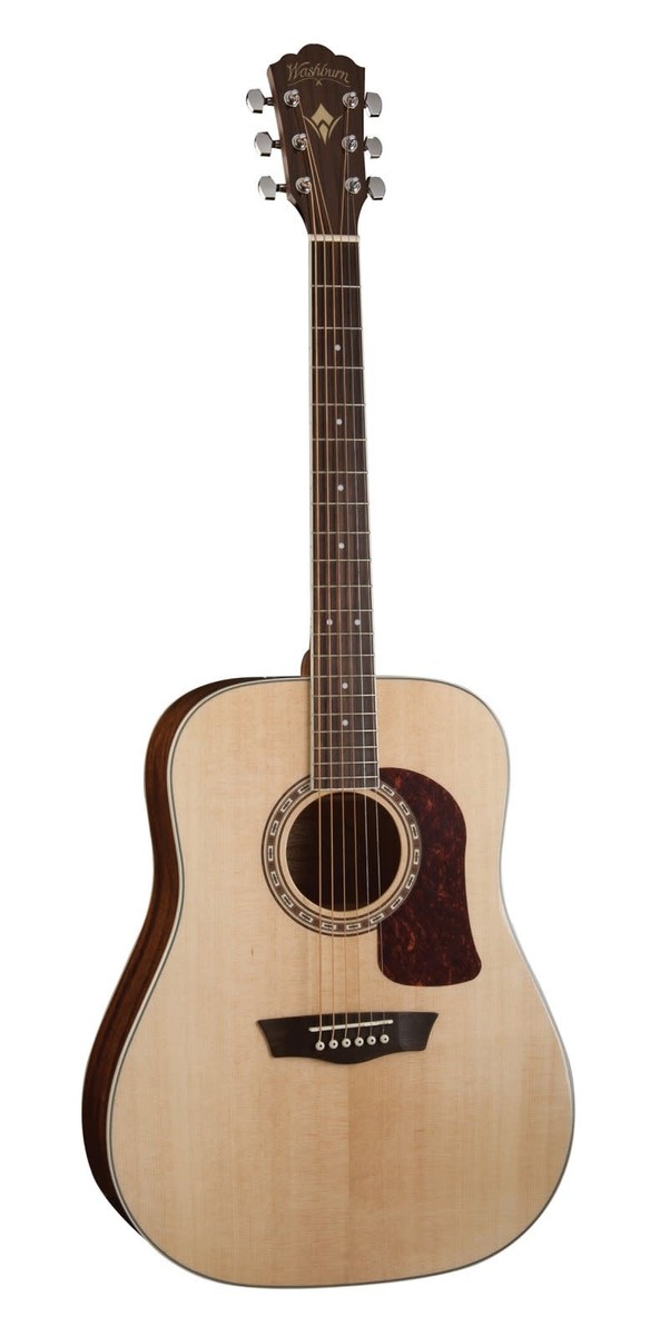 Washburn D20S Dreadnought Acoustic Guitar, Solid Spruce Top | eBay