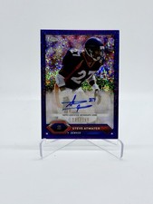 2024 Topps Chrome Composite STEVE ATWATER Autograph Purple Speckle SP /199 - HOF