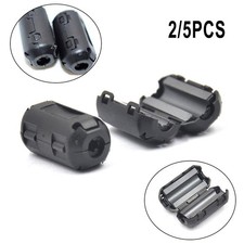 Rdzeń ferrytowy EMI Filtr szumowy Wysokiej jakości Czarny Miękki magnetyczny 12 X 25mm