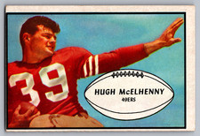 1953 BOWMAN #32 HUGH McELHENNY SAN FRANCISCO 49ers