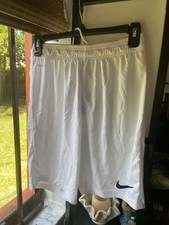 Nike Shorts, Youth S, White NWT