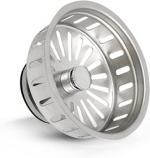 97353 Kitchen Sink Basket Strainer Replacement for Kohler Style Drains Stainless