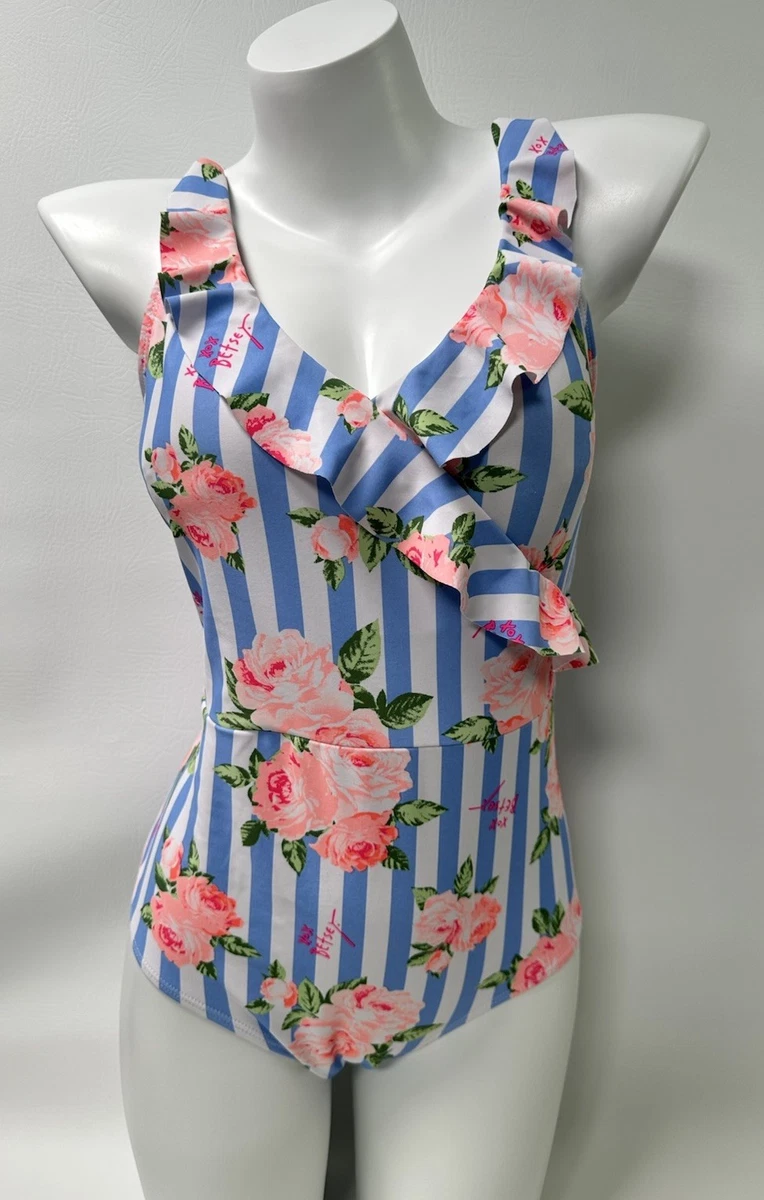 Betsey Johnson Floral One Piece Swimwear for Women for sale | eBay