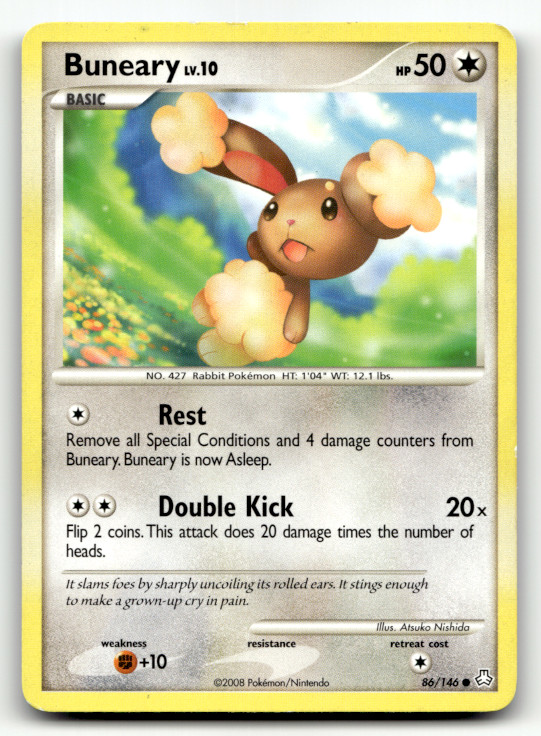 Buneary 86/146 Normal Common Legends Awakened LP