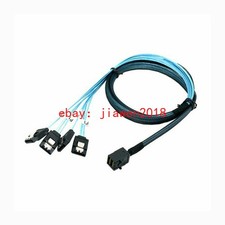 SAS cable SFF-8643 to 4x SATA forward breakout 39-in 100-cm SFF8643 TO 4 SASTA