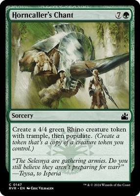 Horncaller's Chant Foil [RVR - 147]MagicNMCommonMagic