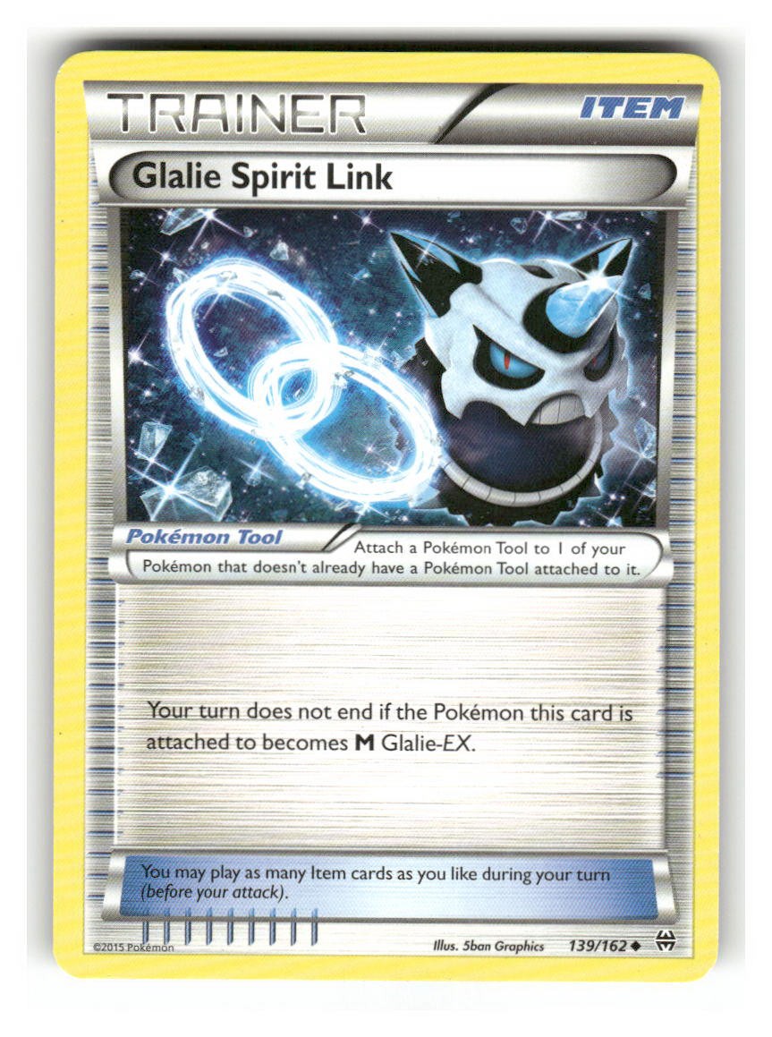 Glalie Spirit Link - 139/162 - MP - XY - BREAKthrough