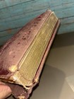 Vintage Old Velvet “Our Friends” Photo Album Scrapbook Victorian with Photos — photo 3
