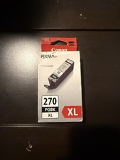 Canon PGI-270XL PG Black Ink Cartridge Genuine PIXMA Open Box