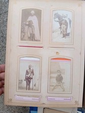 Rare Album Photo Colonies Congo capitaine Boffard Coquat Cyanotype Dessins Ect 