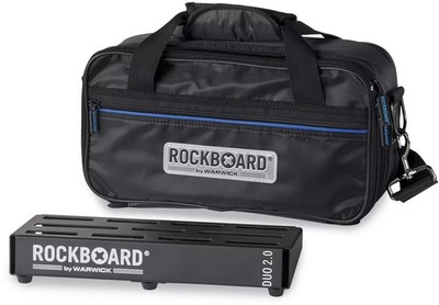 RockBoard DUO 2.0 Pedalboard Gigbag Effektgeräte 318 x 142 mm für ca. 3-5 Geräte