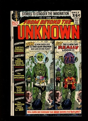 From Beyond the Unknown #13 1971 FN- 5.5 High Definition Scans**