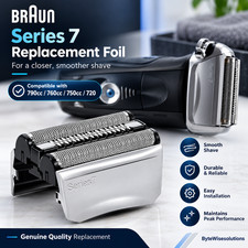 Braun Series 7 Shaver Head 70S Replacement Foil for 790cc 760cc 750cc 720