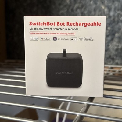 SwitchBot Bot Wireless Smart Switch Button Pusher Home Automation Alexa Black