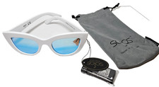 SOJOS Retro Cat Eye Sunglasses Women Plastic Frame White SJ 2939 New