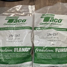 Taco Circulator Pump Flanges