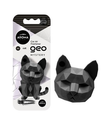 AROMA CAR Polymer Format Air Freshener for Cars GEO CAT