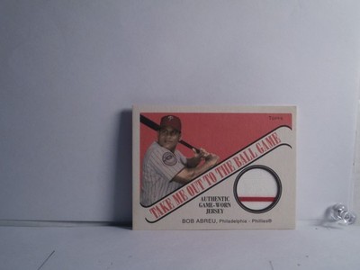 2004 TOPPS TAKE ME OUT TO THE BALL GAME CARD#TB-BE-[9] BOB ABREU -PHILLIES	$10.0