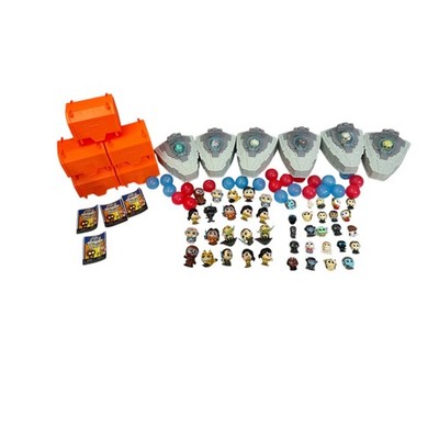 Star Wars Doorables Lot of 40+ Figure Disney Galactic Crates Star Destroyer