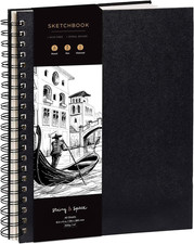 Artist S Sketchbook Hardcover 200GSM Very Thick Paper Large, Spiral Sketch B