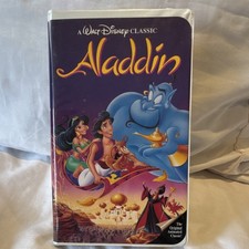 Walt Disney Home Video Aladdin VHS Classic Fantasy Musical Children's NTSC G