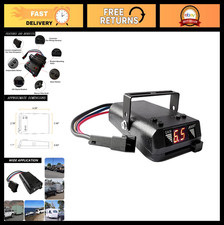 Digital Electric Trailer Brake Controller Kit Led Display 1-4 Axles Smooth St Digital Electric Trailer Brake Controller Kit Led Display 1-4 Axles Smooth St
