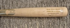 Tigers JOSE DE LA CRUZ game used cracked Baseball Bat