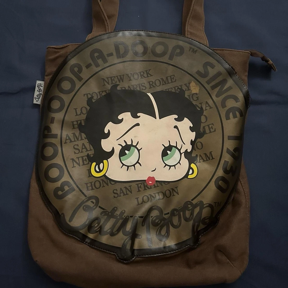 Betty Boop Leather Exterior Large Bags & Handbags for Women for