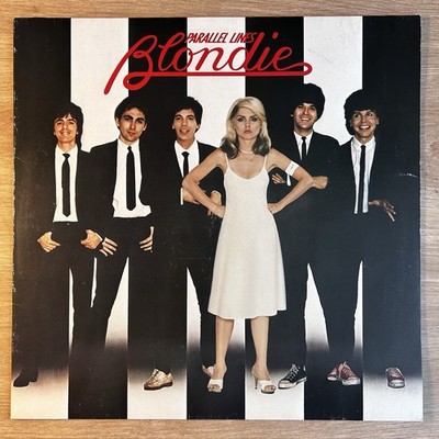 6307 632 Blondie Parallel Lines Cover NM- Vinyl M 1978 Germany Chrysalis
