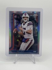 JOSH ALLEN 2025 TOPPS CHROME PRISM REFRACTOR #34 BUFFALO BILLS SP STAR QB