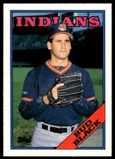 1988 Topps Traded Bud Black Cleveland Indians #16T