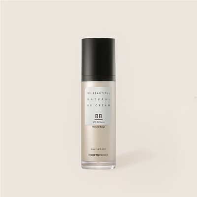 Thank You Farmer Be Beautiful Natural BB Cream SPF30 PA++ 40ml K-Beauty