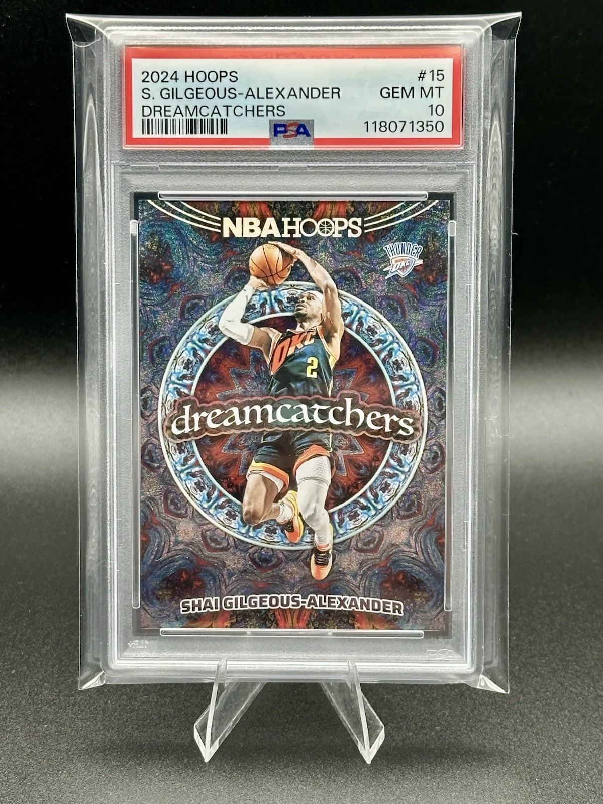 2024 Hoops #15 Dreamcatchers Shai Gilgeous-Alexander PSA 10