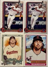 Four Card Daniel Schemes Rookie Card Lot Guardians