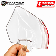 Adult Clear Football Helmet Visor Anti-fog Speedflex Schutt F7 Quick Clips Adult Clear Football Helmet Visor Anti-fog Speedflex Schutt F7 Quick Clips
