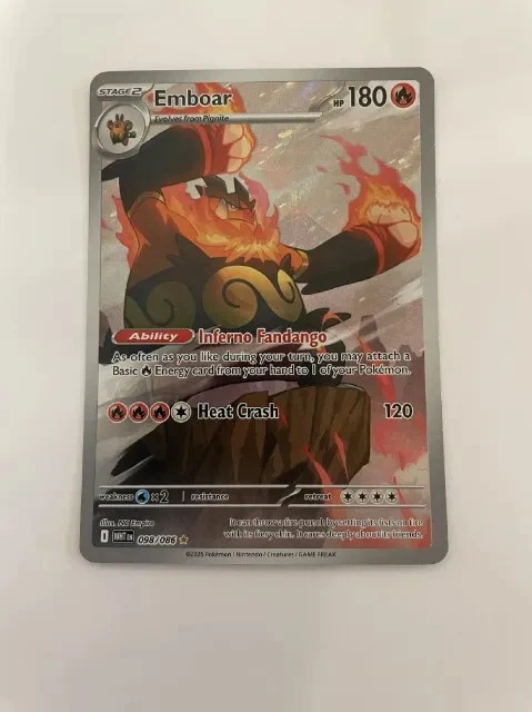 Emboar - White Flare #98 Price & Value ($42.00) | PokeScope