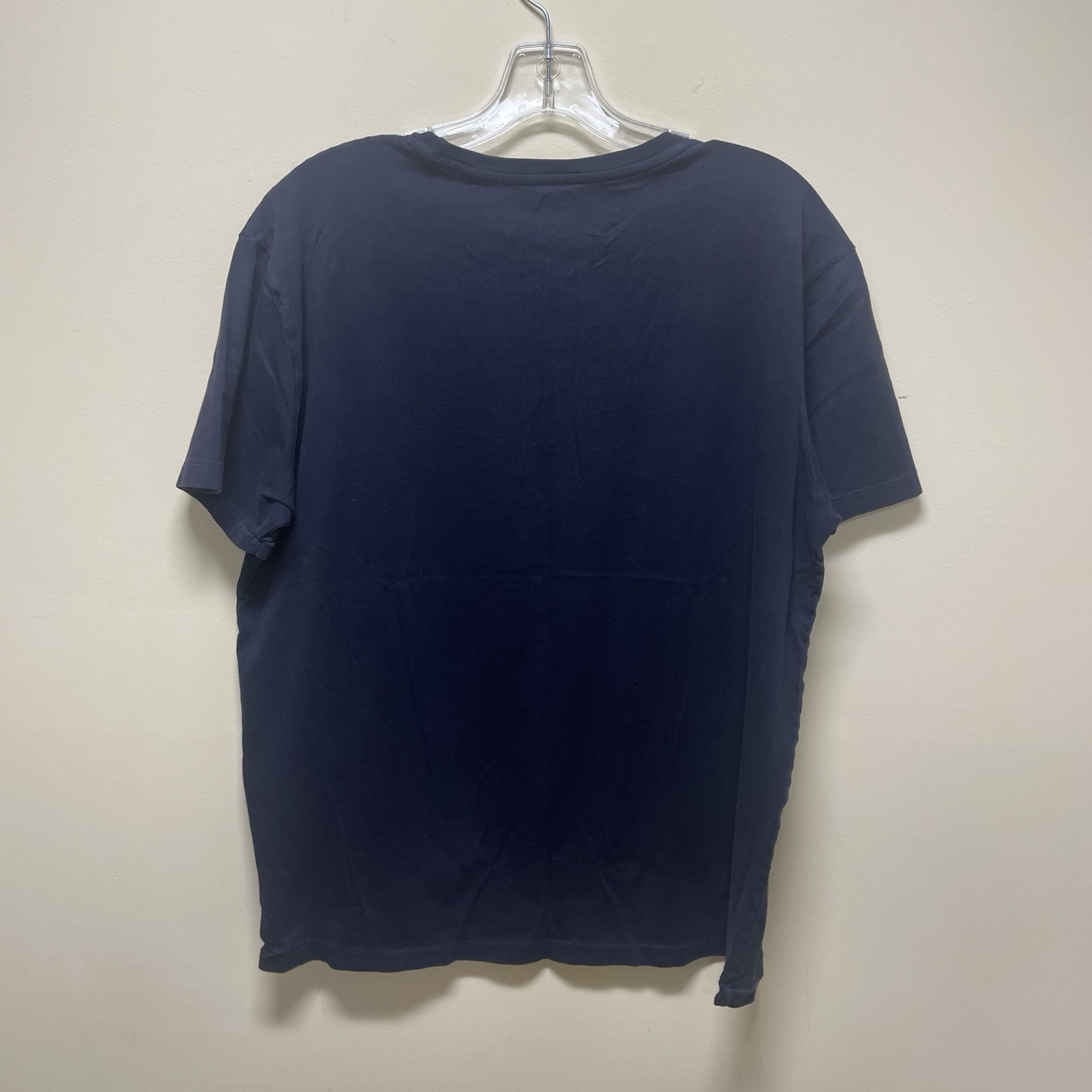 Polo Ralph Lauren T Shirt Uomo L Personalizzata Slim Fit Blu Logo Pony