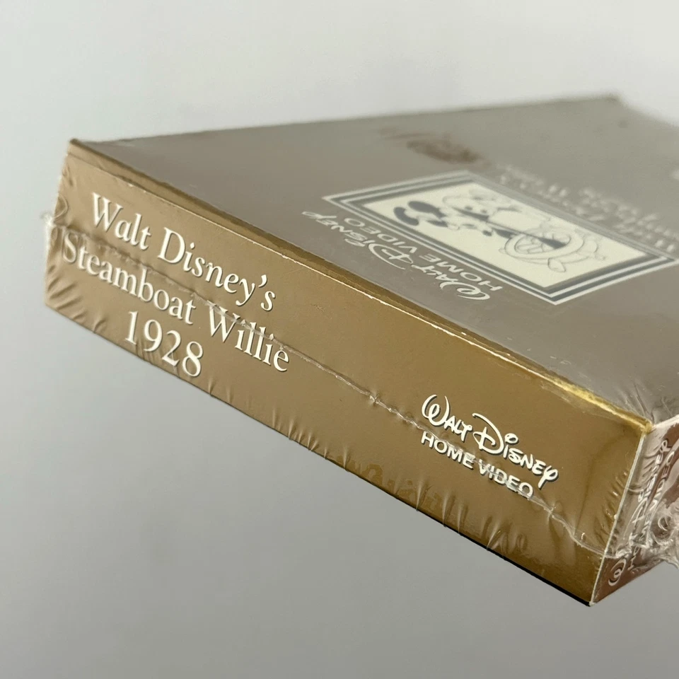 Walt Disney’s Steamboat Willie 1928 VHS Mickey Mouse Sealed - Image 4 of 4