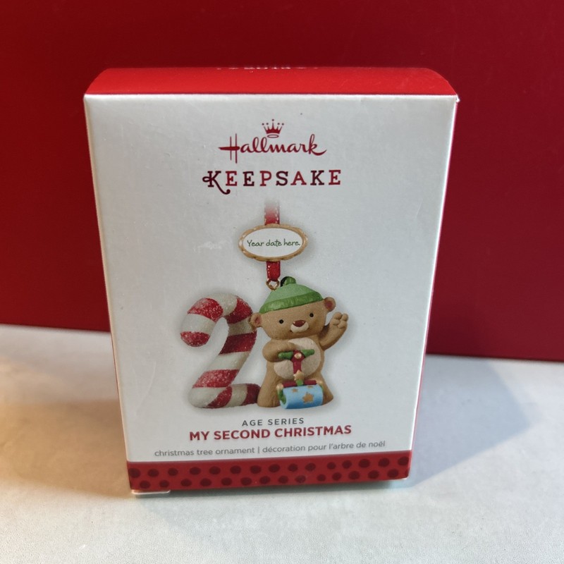 Hallmark My Second Christmas ornament 2013