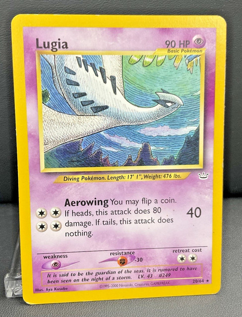 LUGIA 20/64 POKEMON NEO REVELATION