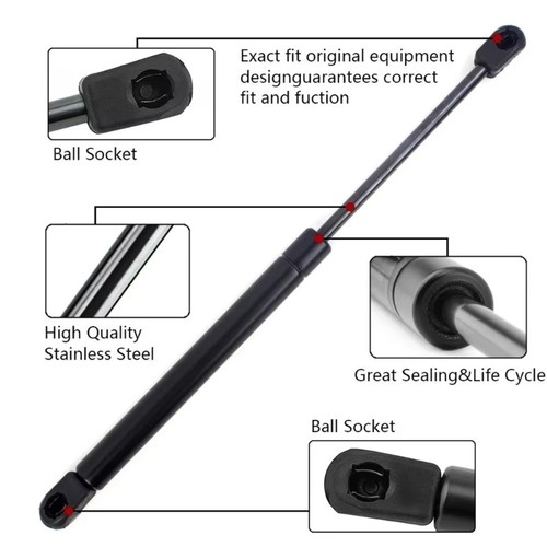 2pcs Spring Lift Supports for SL R230 Convertible 01-06 2307500036 Spring Struts - Picture 6 of 8